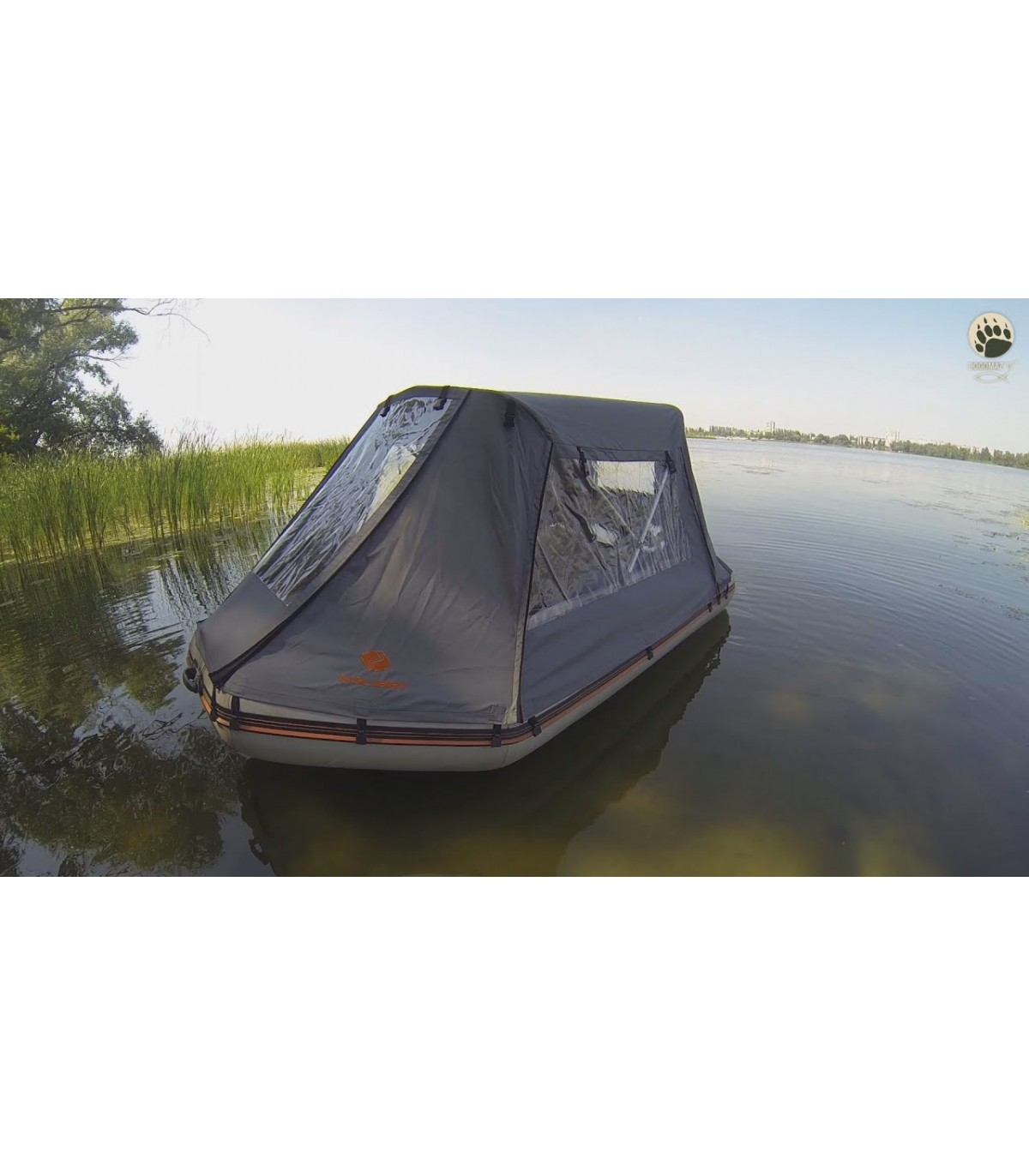 Abri solaire tente de pêche gonflable bateau bateau en caoutchouc pour  auvent de bateau 2 personnes