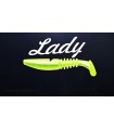 FANATIK LADY BANDIT-2.4 ESCHE DA PESCA IN SILICONE COMMESTIBILE ESCHE AROMA JIG EATABLE SOFT