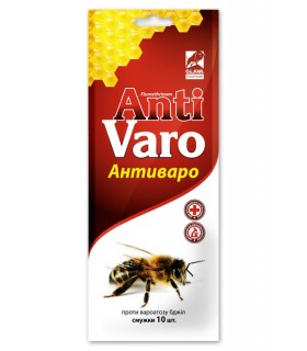 Anti-Varo 10 strips - diagnosis, prevention and treatment of bees from varroatosis