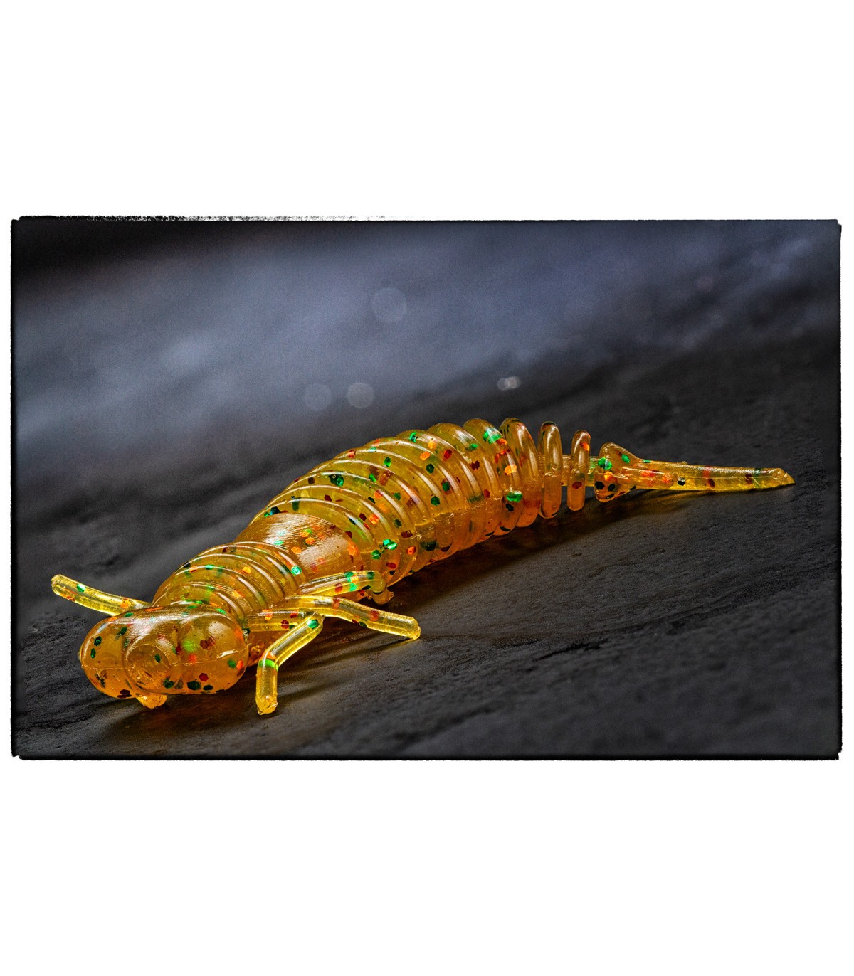 FANATIK Larva-2.5 SILICONE FISHING LURES BAITS AROMA JIG EATABLE SOFT