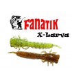 FANATIK X-LARVA 2.0 ESCHE DA PESCA IN SILICONE BAITS AROMA JIG EATABLE SOFT