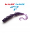 FANATIK DAGGER ACTIVE 5.0 SILICONE ESCHE DA PESCA BAITS AROMA JIG EATABLE SOFT