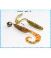 FANATIK VIPER 2.9 SEÑUELOS DE SILICONA PARA PESCA CEBOS AROMA JIG EATABLE SOFT