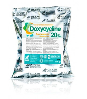 Doxycycline 20% powder DOXI (100 g)