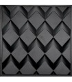 Polygon - Molde de prensa de plástico ABS Paneles 3d Decoración de diseño de arte de piedra de pared