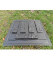 Italy - ABS Plastic Press Mold Bricks Wall Stone Art Design Decor