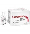 MILDRONATE SOLUCIÓN 0,5 G/5 ML, 20 AMPOLLAS DE 5 ML