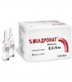 Mildronate solution 0.5 g/5 ml, 20 ampoules of 5 ml