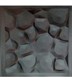 Armor - Molde de prensa de plástico ABS Paneles 3d Decoración de diseño de arte de piedra de pared