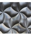 Petals - Molde de prensa de plástico ABS Paneles 3d Decoración de diseño de arte de piedra de pared